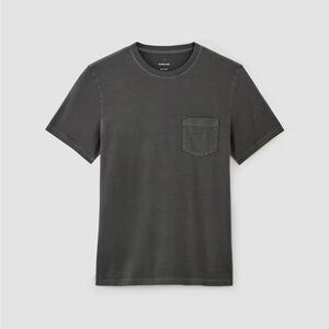 Everlane Men’s The Essential Organic Garment-Dyed Crew Short Sleeve Tee Shirt